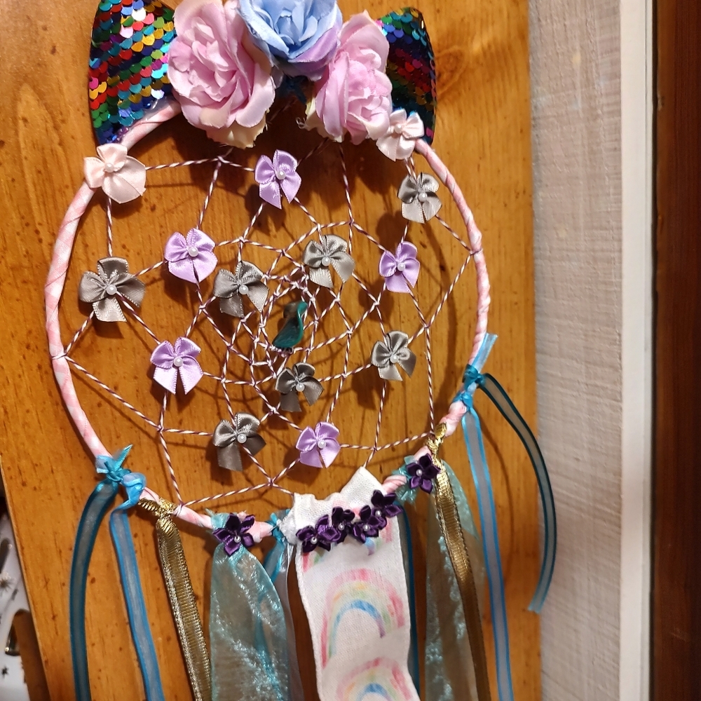 Unicorn Themed Dreamcatcher